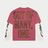 GODSPEED Space Traveler Layered T-Shirt (Pink) - Gravity NYC